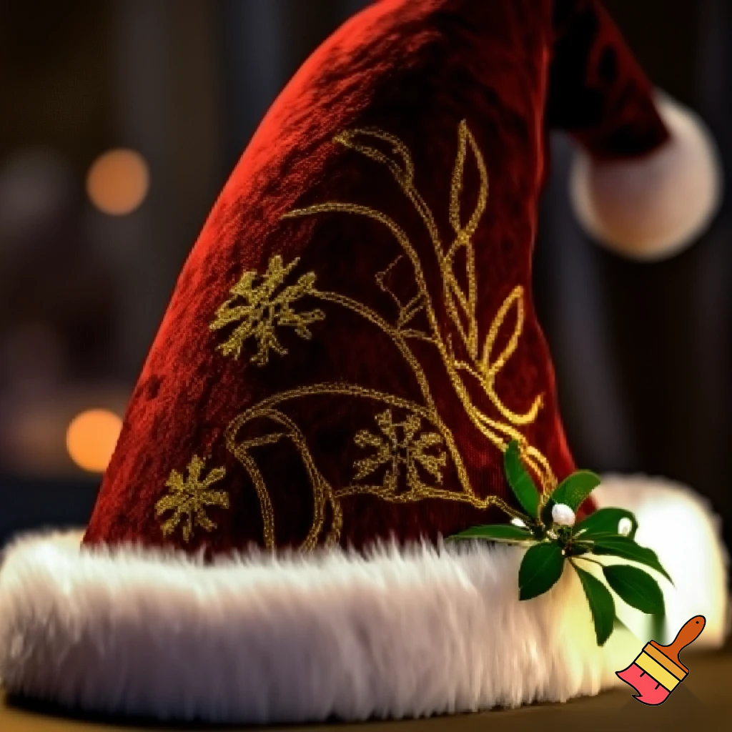 Christmas wizard hat