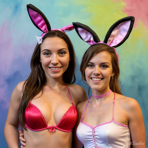 Show me what would happen if a boyfriend and girlfriend (Friday night funkin') were captured by female animatronics fnaf 2 , who then decided to make the boyfriend a girl (change his gender and appearance) and put the girl (boyfriend gender) in a cute, sexy bunny animatronic costume, and the wife girlfriend in a female animatronic cat costume. Both died in agony. How would the spirit of the girl (boyfriend gender) and his wife (girlfriend) react afterward?The boyfriend is gender (fnf) and looks like a bunny girl in spirit. How will his wife Girlfriend react to him becoming a girl?