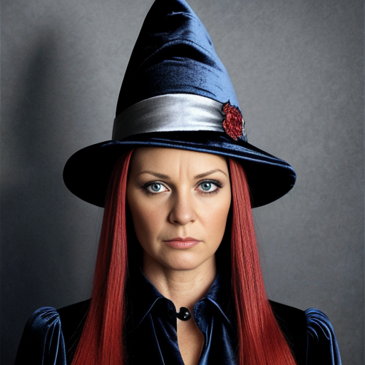 Witches hat velvet