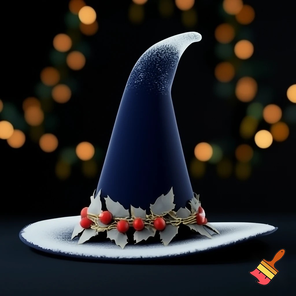A wizard Christmas hat