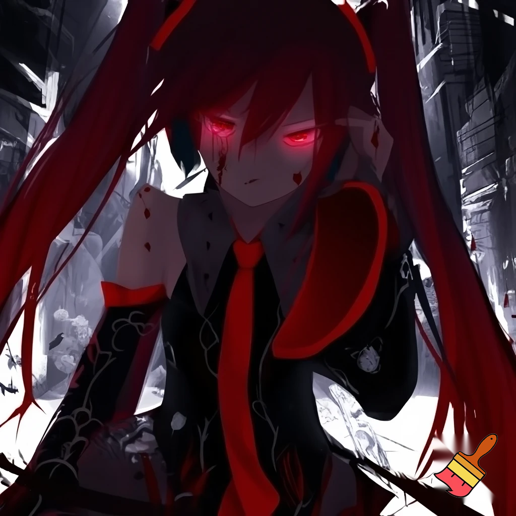 blood hatsune miku