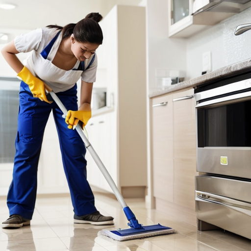 make Facebook wallpaper,   name West Mohora Cleaning & Hospitality services , add Arabic name also, add cleaning tools and cleaning lady's 