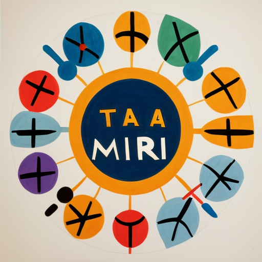 Fill a Circle with Miro and Max Ernst type elements 