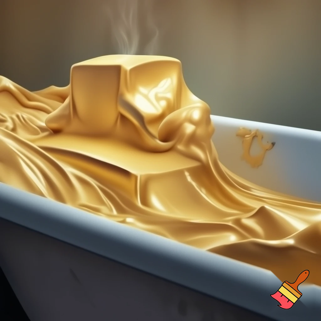 big bath of butter
