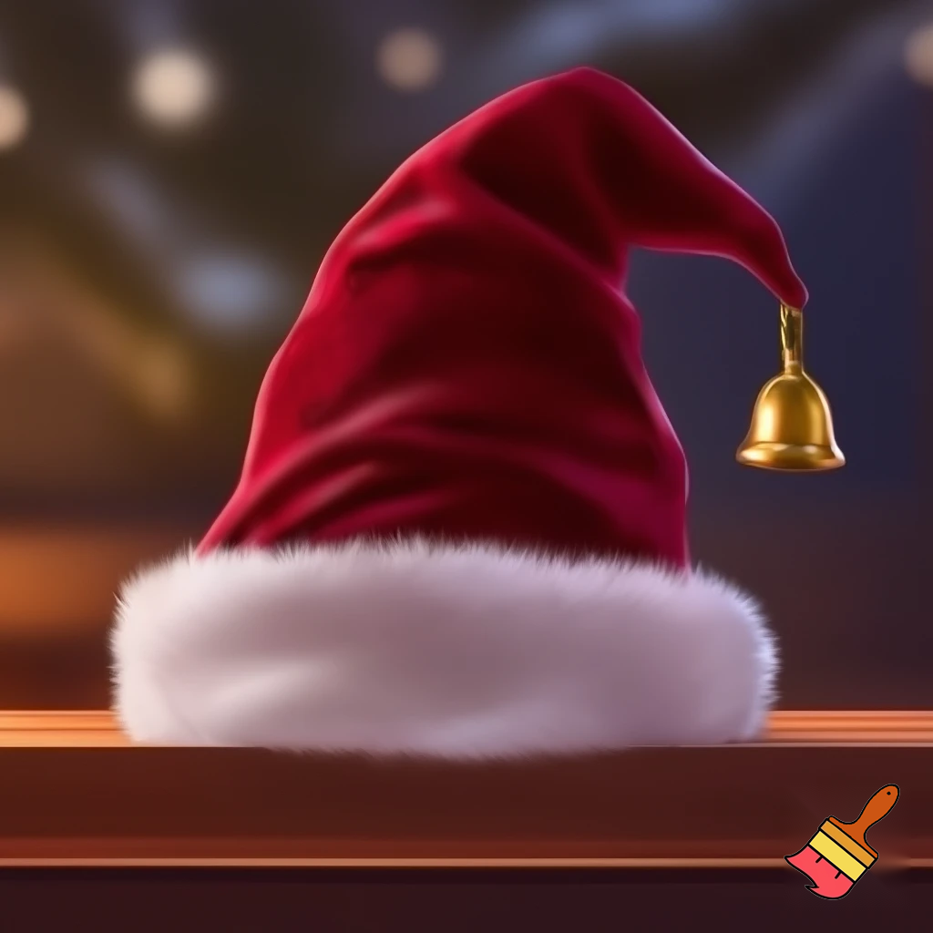 Christmas velvet hat elf on the shelf hat velvet