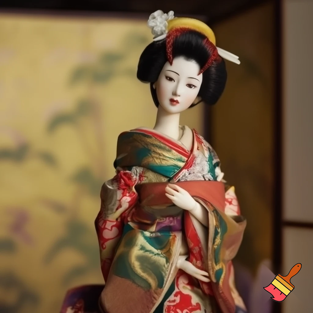 Geisha doll