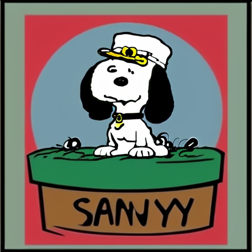San Patrick snoopy 
