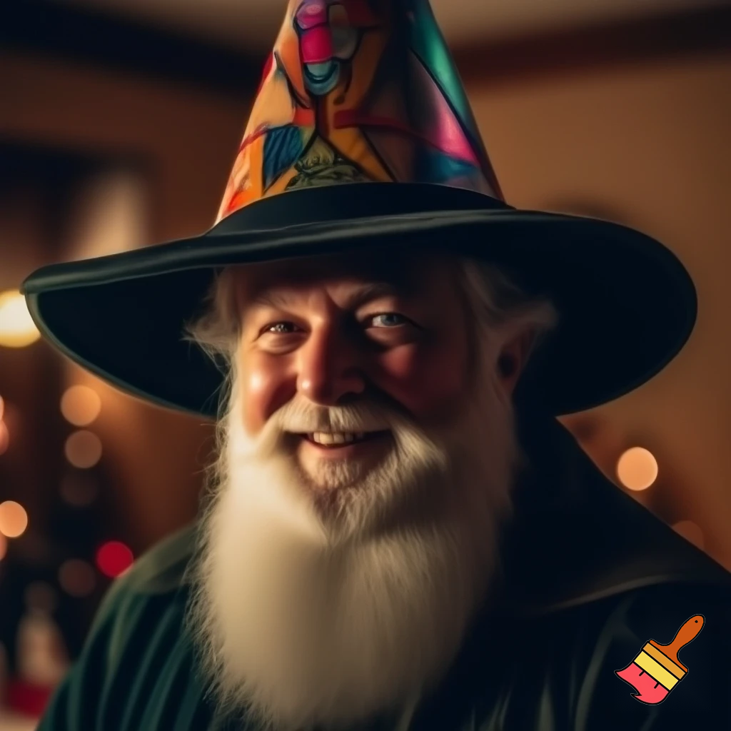 Christmas party hat wizard hat