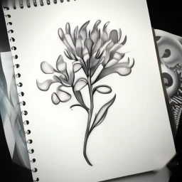 june birth flower tattoo